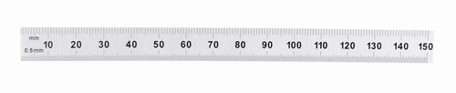 General Precision 150mm Flexible Steel Ruler 300MM