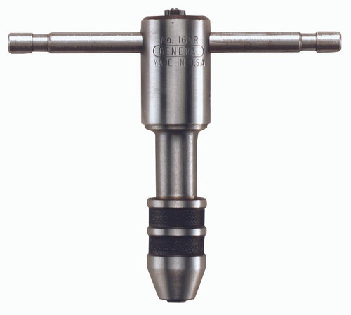 General Tools General Ratchet Tap Wrench for No. 0 to No. 8 Taps 160R  General Tools General Ratchet Tap Wrench for No. 0 to No. 8 Taps 160R