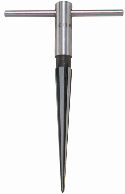 General T Handle Reamer, 1/8-1/2 (3.175mm-12.7mm) Tapered/Fluted, Guitar Woodworker Luthier Tool 130