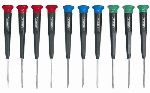 General Tools General Ten-piece Mini Screwdriver Set 690  General Tools General Ten-piece Mini Screwdriver Set 690