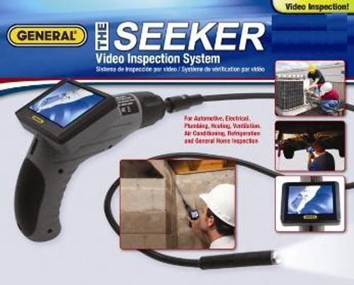 General Tools General Rugged Recording Video Inspection Camera/Borescope with 7 Inch Screen and High-Performance Probe DCS2000 