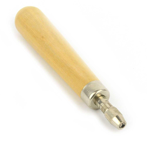 Big Horn Tools Big Horn Wooden Handle for Needle Files with Steel Quick Locking Chuck 19225  Big Horn Tools Big Horn Wooden Handle for Needle Files with Steel Quick Locking Chuck 19225