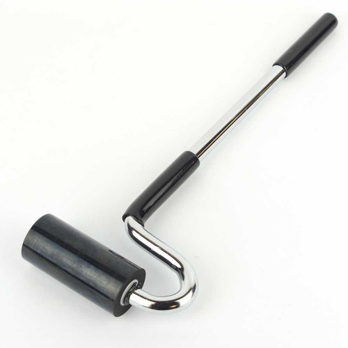 Big Horn Tools Big Horn Long Handle J-Roller with Rubber Roller 19600 