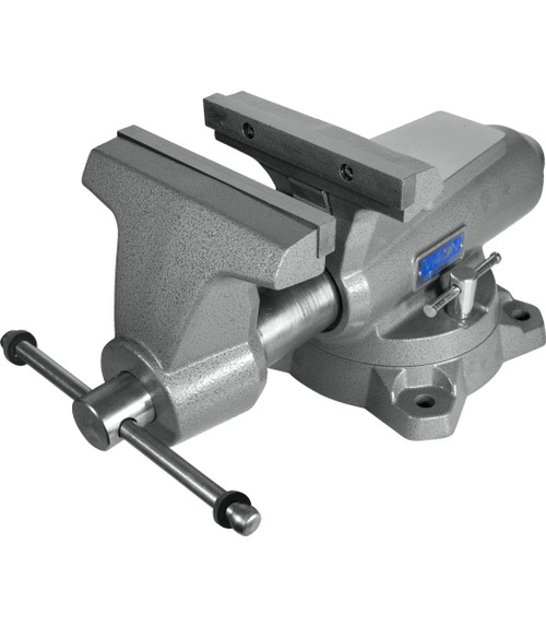  Wilton Mechanics Pro Vise 8 in Jaw Width, 8-1/2" Jaw Opening, 360Â° Swivel Base 28813 