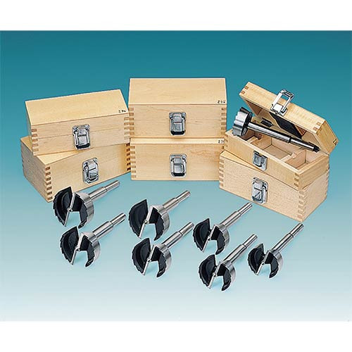 Woodstock SteeleX 8 pc. Forstner Bit Set, 2-1/4" - 3-1/8" D1029