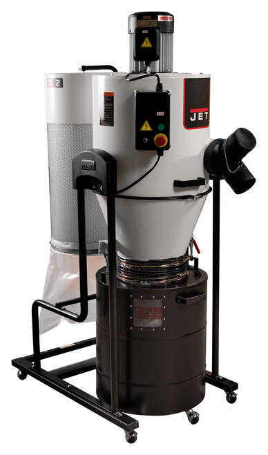 Jet JCDC-2 Cyclone Dust Collector, 2HP, 230V 717520