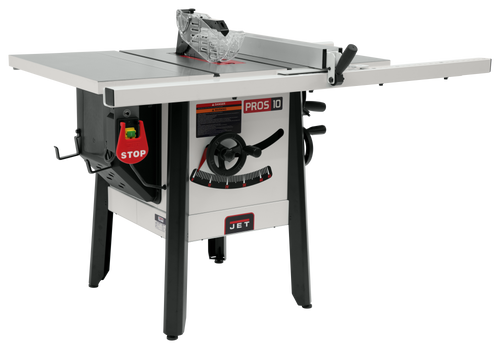 Jet JPS-10 1.75 HP 115V 30" Proshop Tablesaw Cast wings 725000K