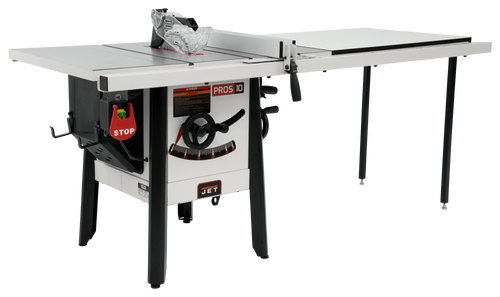 Jet The JPS-10 1.75 HP 115V 52" Proshop Tablesaw with Cast wings 725001K