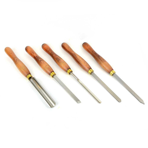 CROWN TOOLS 280 5 PIECES HSS WOODTURNING TOOL SET 24280