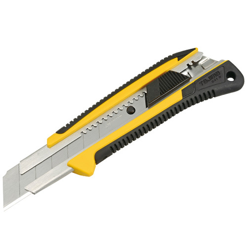 Tajima Rock Hard Auto Lock Utility Knife with 1" - 7 Point Rock Hard Blade LC-660