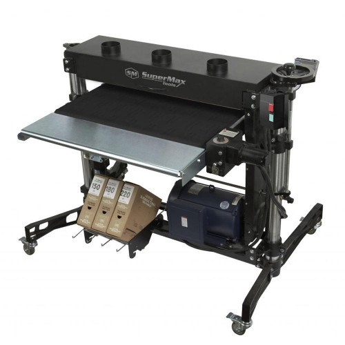 サム様.専用ページ② SuperMax 37X2 DOUBLE DRUM SANDER WITH CASTERS, 220V 1Ph SUPMX