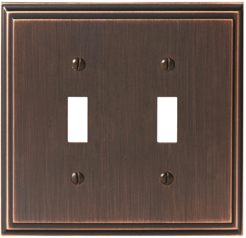 Amerock MULHOLLAND 2 Toggle Wall Plate BP36515