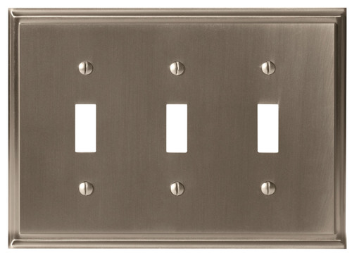 Amerock MULHOLLAND 3 Toggle Wall Plate BP36516