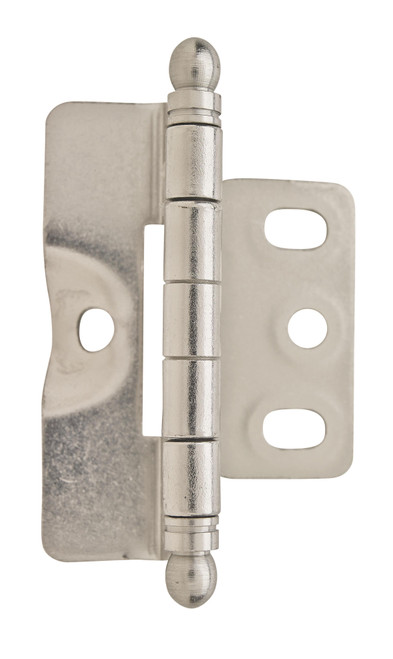 Amerock FULL WRAP FLUSH INSET BALL TIP 3/4 In (19 Mm) Door Thick. Hinge PK3175TB