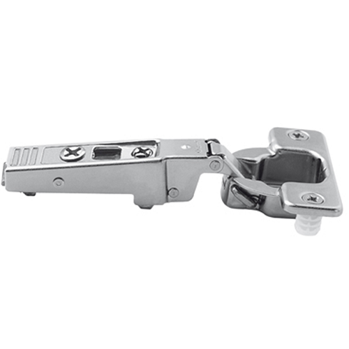 Blum 71T9580 95 Degree Thick Door Hinge Straight-Arm Press-In Style Clip Top