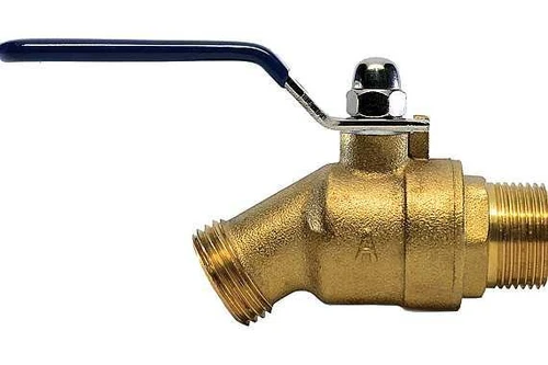 American Valve 1/2" MPT QUARTER TURN HOSE BIBB M71QT