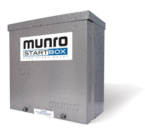  Munro MPSR242W11S StartBox 2-Wire Decoder Compatible Reduced Incoming Amperage - 110 Volt Pump Voltage 
