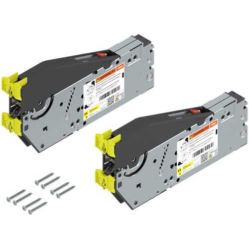 Blum 22S2500/22S2510  AVENTOS HS Lift Mechanism Set 18-7/8" to 26" Cabinet Height Blum 22S2500/22S2510  AVENTOS HS Lift Mechanism Set 18-7/8" to 26" Cabinet Height