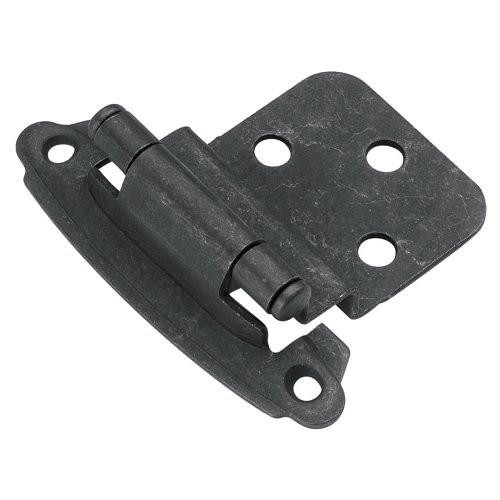 Hickory Hardware SURFACE SELF-CLOSING 3/8" INSET HINGE P243 Hickory Hardware SURFACE SELF-CLOSING 3/8" INSET HINGE P243