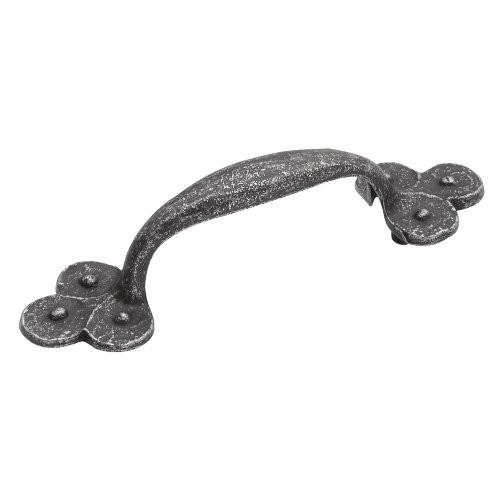 Hickory Hardware 3 IN. BOURBON STREET VIBRA PEWTER CABINET PULL
