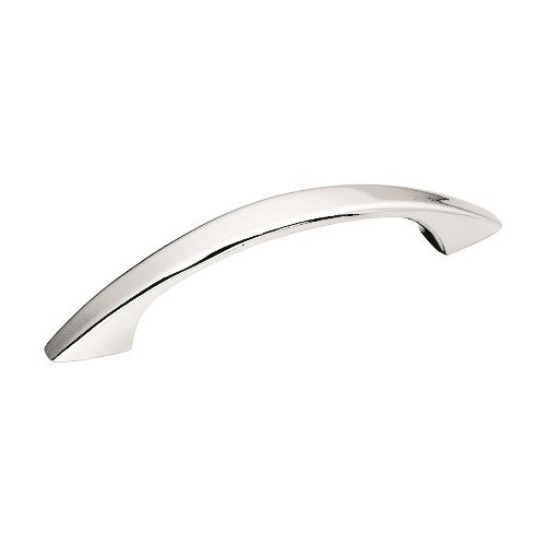 Hickory Hardware 3 INCH (76MM) METROPOLIS POLISHED CHROME CABINET PULL