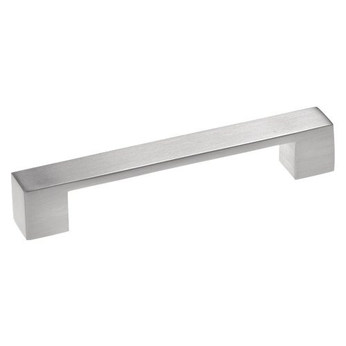 Hickory Hardware 5-1/16 INCH (128MM) METROPOLIS SATIN NICKEL CABINET PULL