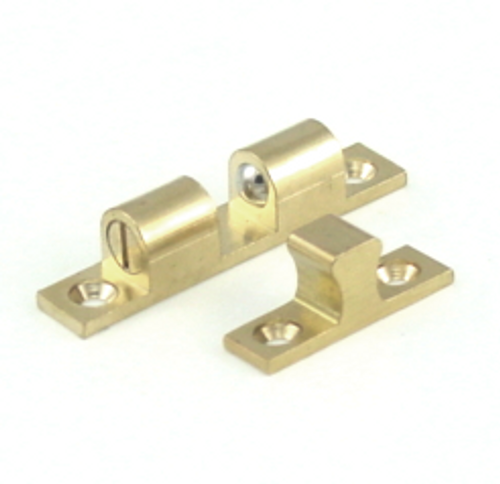 EPCO Tension Ball Catch Dull Solid Brass, 2 Finishes - 1012