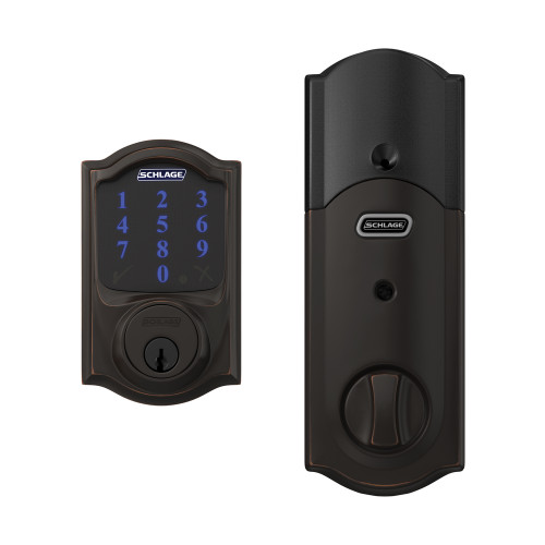 SCHLAGE BE479ZP SCHLAGE CONNECT WITH ALARM