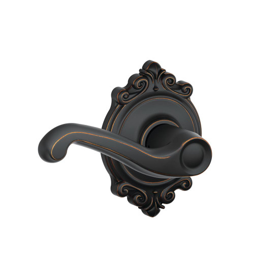 Schlage Lock Schlage Flair Passage Levers with Brookshire  Rosette 