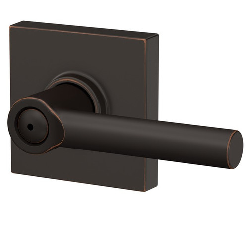 Schlage Privacy Broadway Lever Door Lock with Collins Trim