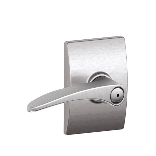 Schlage Privacy Manhattan Lever Door Lock with Century Trim