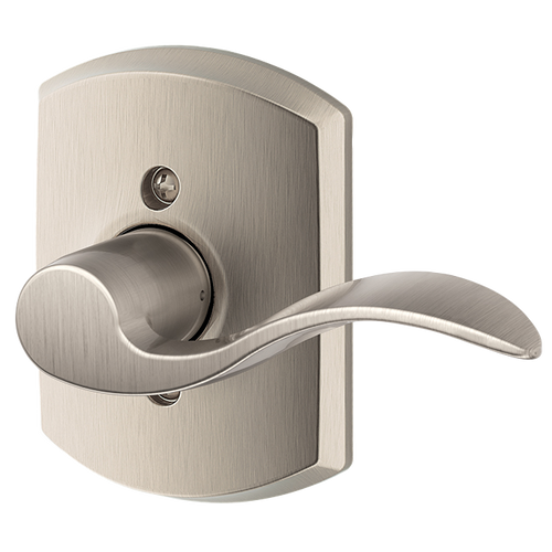 Schlage Accent Lever Non-turning Lock with Greenwich Trim