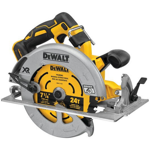 Dewalt DeWALT 20V MAX* XRÂ® 7-1/4 in. Brushless Circular Saw POWER DETECTâ„¢ Tool Technology DCS574B 