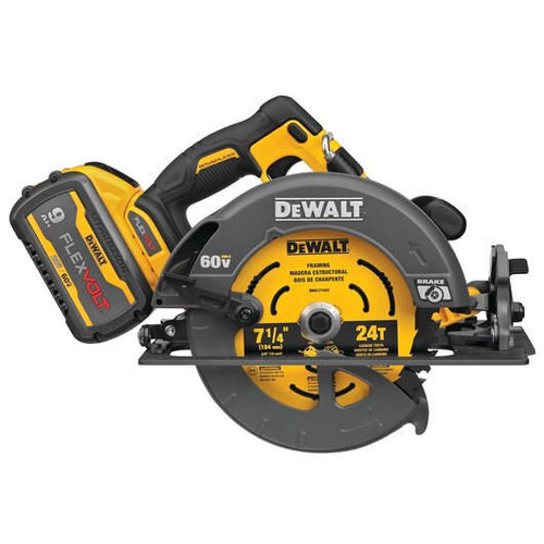 Dewalt DeWALT FLEXVOLTÂ® 60V MAX* Brushless 7-1/4 in. Cordless Circular Saw with Brake (Tool Only) DCS578X2 