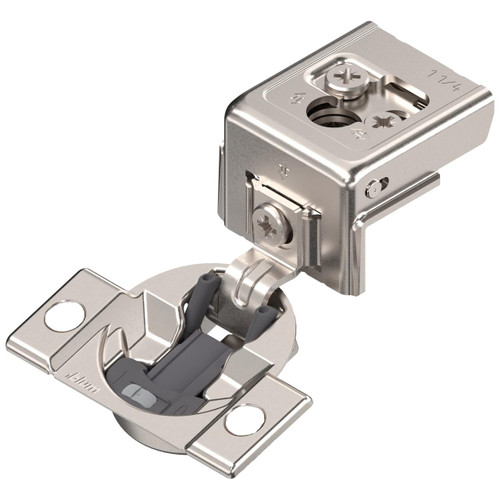 BLUM 31C355B COMPACT CLIP Hinges 1" to 1-1/2" Overlays Screw On With Soft Close BLUM 31C355B COMPACT CLIP Hinges 1" to 1-1/2" Overlays Screw On With Soft Close