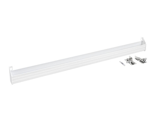 Rev-A-Shelf Rev-a-shelf 36" White or Almond Polymer Slim Series Tip-Out Sink Front Tray with Soft-Close Hinges and End Caps 6541-36SC Series 