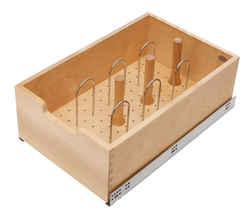 Rev-A-Shelf Rev-a-shelf Natural Maple Tall Drawer Box w/ BLUMOTION Soft-Close for 18" Drawer/Door Base 4WDB7-PIL-18SC-1 