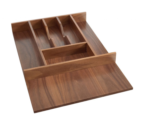 Rev-a-shelf Natural Maple 2-3/8" Height Wood Cutlery Tray Insert 4WCT-1SH