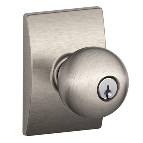 Schlage Lock Schlage Orbit Keyed Entry Knob Century Rosette 