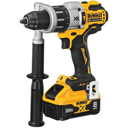 DEWALT 20V MAX XR Brushless Cordless 4 1 2 5 in. Switch Small Angle Grinder with POWER DETECT Tool Technology Kit DCG415W1