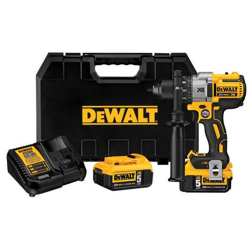 Dewalt DEWALT 20V MAX* XRÂ® Lithium Ion Brushless 3-Speed Drill/Driver Kit DCD991P2 