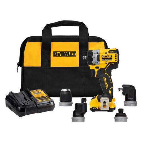 Dewalt DEWALT XTREMEâ„¢ 12V MAX* Brushless Cordless 5-in-1 Drill/Driver Kit DCD703F1 