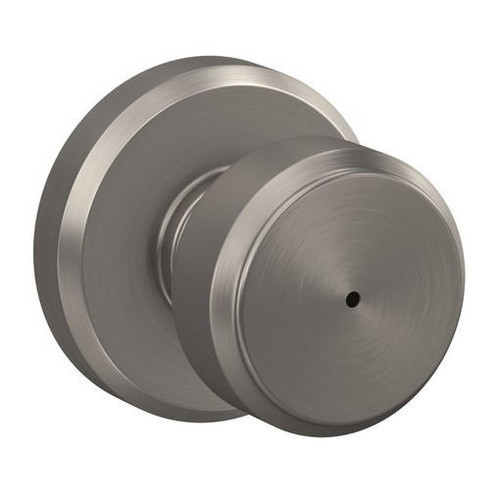 Schlage Lock Schlage F40 Series Privacy Knob Bowery Series with a Greyson Rosette 