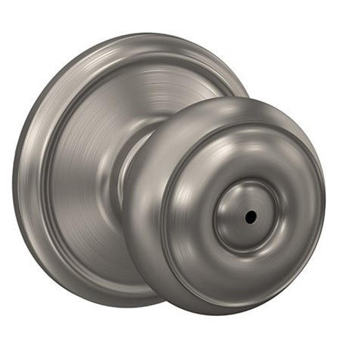 Schlage Lock Schlage F40 Series Privacy Knob Georgian Series with a Standard Rosette 