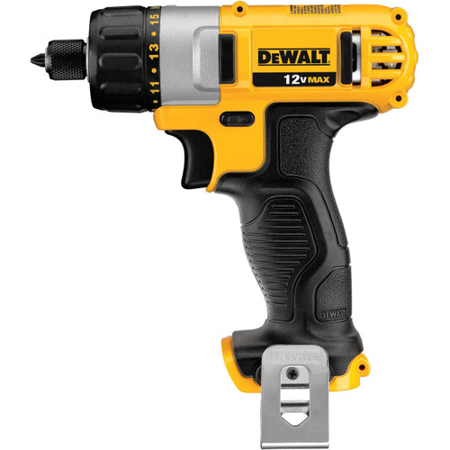 Dewalt DEWALT 12V Max Cordless Screwdriver, 1/4-Inch Hex Chuck, 1-Inch Bit Tips DCF610S2 