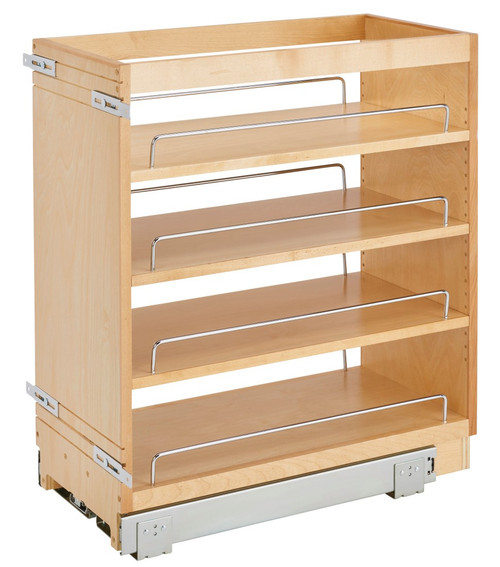 Rev-A-Shelf Base Cabinet Organizer Natural 448-BC19 5" and 8"