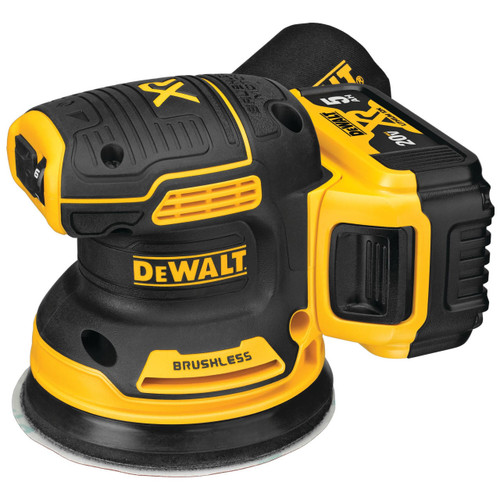 DEWALT 20V Max Random Orbit Sander, 5-Inch, Cordless Kit DCW210D1