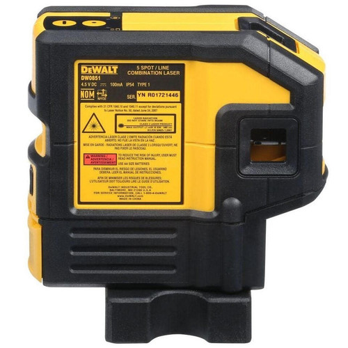 Dewalt DEWALT Spot Beam And Horizontal Line Laser DW0851 