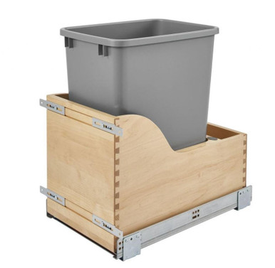 Rev-A-Shelf Maple Bottom Mount Reduced Depth Waste Container 4WCSC ...