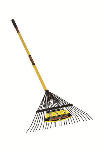 Yellow Arb Rake Seymour Midwest Leaf Rake, 24 Tine 24